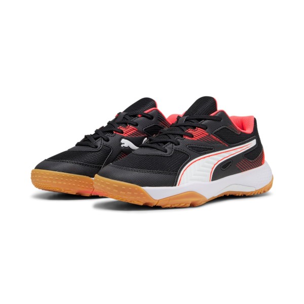 Solarflash Jr. II Puma PUMA Black-Fire Orchid-PUMA White-Gum