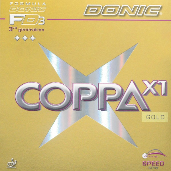 DONIC Coppa X1 Gold *Aktionspreis*