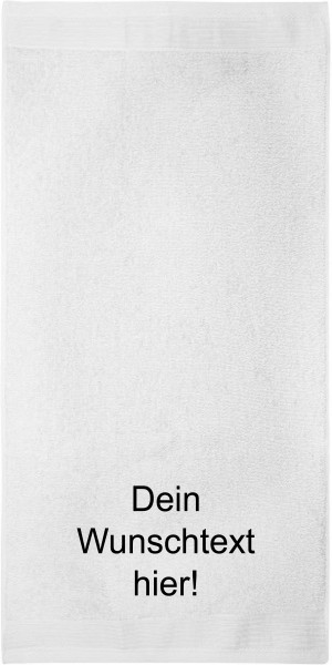 Badetuch 70x140cm mit Wunschtext