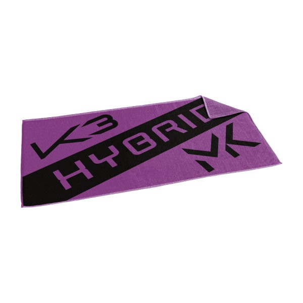 TIBHAR Handtuch Hybrid violett-schwarz