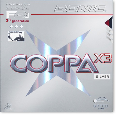 DONIC Coppa X3 Silver *Aktionspreis*