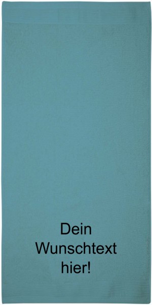 Handtuch 50x100cm mit Wunschtext