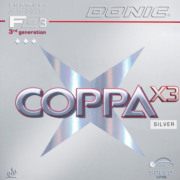 DONIC Coppa X3 Silver